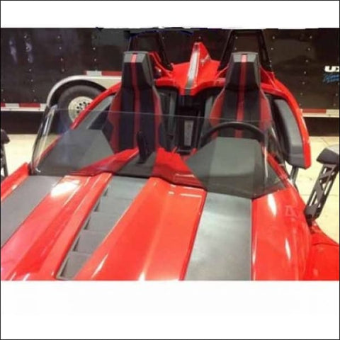 Windshield F4 Stock for the Polaris Slingshot - exterior